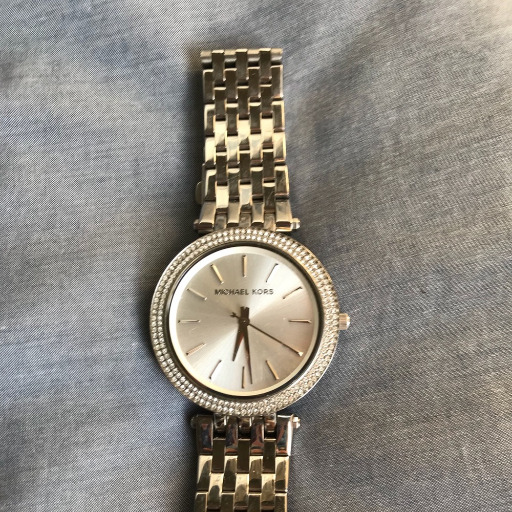 Michael Kors Darci silver watch